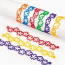 HIbiscus Rubber Bracelet