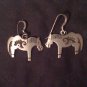 southwest horse fetish sterling silver earrings