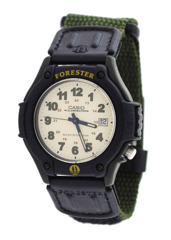 casio men's forester analog watch