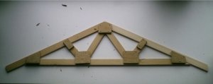 Truss Plans how to build your own wood roof  for a shed garage house shop cottage Download
