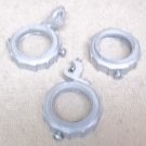 Compression Rings for 1 1/4in Conduit Lot of 3