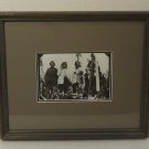 Custom Made Framed Matted Photograph 14in x 12in x 1in Vintage Glass Paper