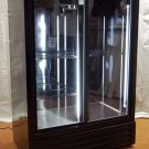 SRC Refrigeration Sliding Door Refrigerator 75in x 52in x 32in FS52GDF * Metal Glass