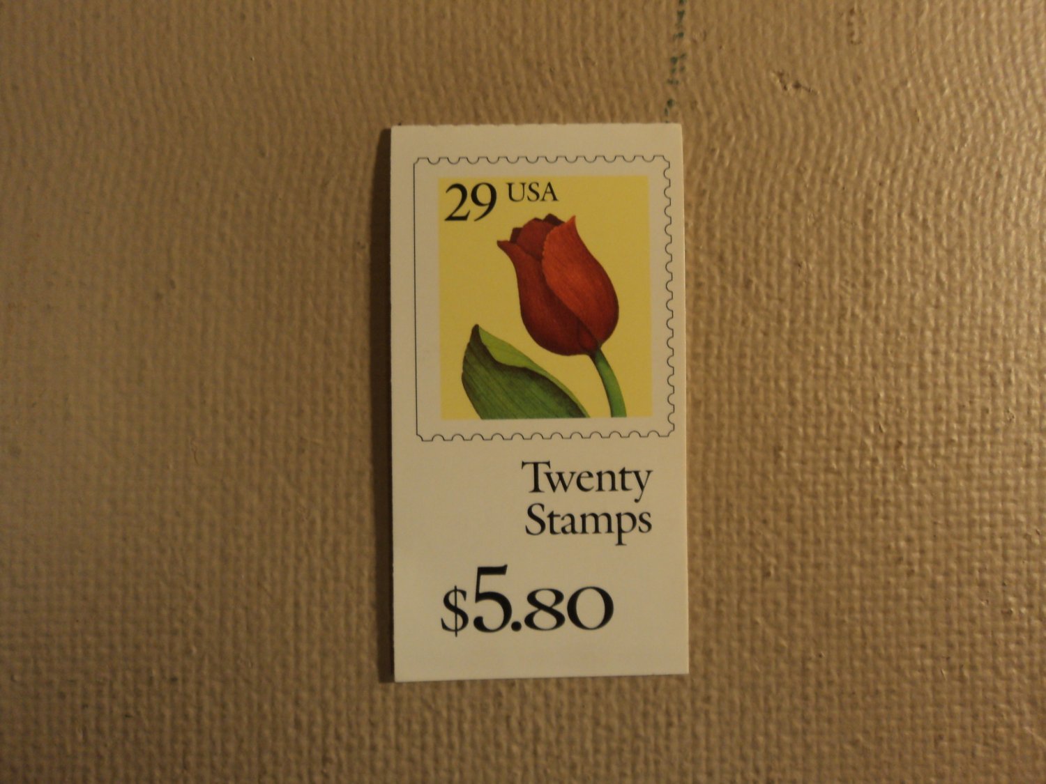 USPS Scott 2527 29c Book Of 20 Stamps Flower Mint 1992