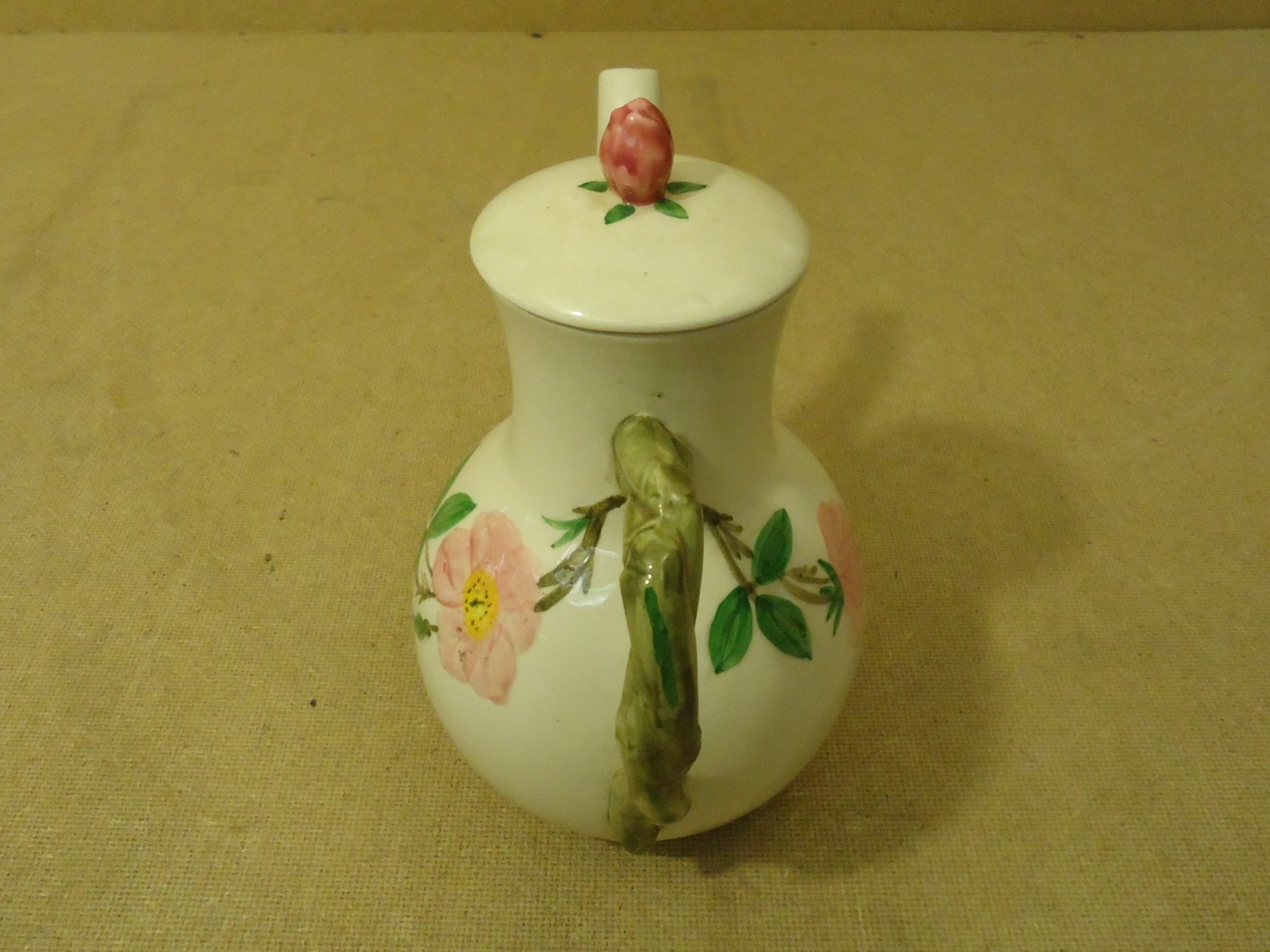 Franciscan Vintage Coffee Pot with Lid 5 Cup Desert Rose California