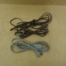 Standard Extension Cords Brown/Gray 6Ft (2) & 15Ft (1) Lot of 3 Medium Duty
