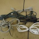 Standard Lot of 6 Power Cords 6ft Multicolor Computer Printer Rubber