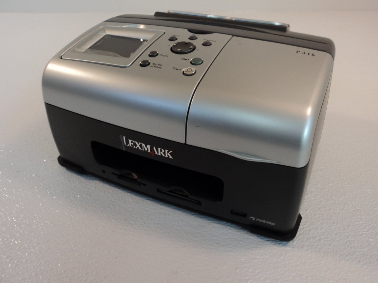 Lexmark Snapshot Portable Photo Printer Inkjet P315 4300001