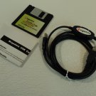 Megadata Computer Linking Bridge USB Cable Black 4 to 8 MBps 6 Foot