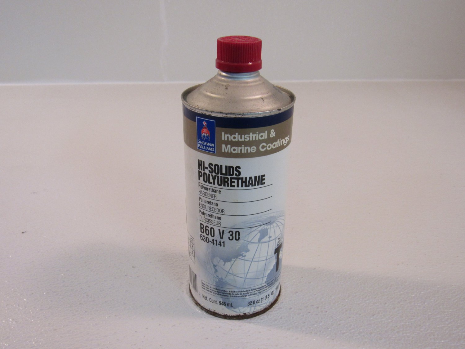 Sherwin Williams Hi Solids Polyurethane Hardener Part T 1 Quart B60 V30