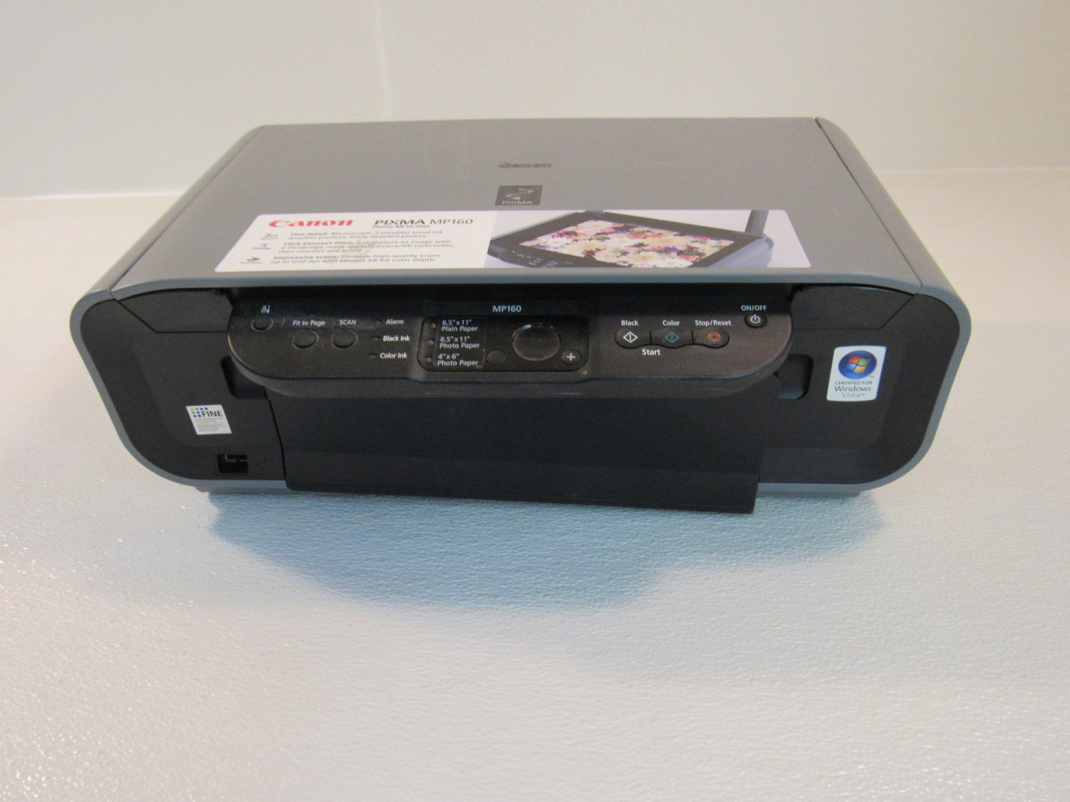Canon Pixma Photo Printer All In One Inkjet Print Scan Fax MP160
