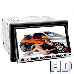 7 Inch High-Def Touchscreen Car DVD Player