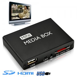 Digital Media Player for TV (HDMI, USB, SD, AV)