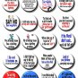 LARGE PERSONALISED SLOGAN BUTTON BADGE/ANY TEXT U LIKE