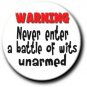 LARGE PERSONALISED SLOGAN BUTTON BADGE/ANY TEXT U LIKE
