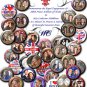 LIMITED WILLIAM & KATE SOUVENIR ROYAL WEDDING BUTTON