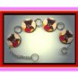 CHIHUAHUA LOVE Pet Dog Altered Art Button Charm Bracelet with Rhinestone