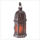 Petite Moroccan Candle Lamp