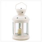 White Colonial Candle Lamp