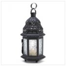 Clear Glass Moroccan Lantern