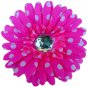 Hot Pink & White Polka Dot Daisy