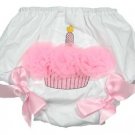 Light Pink Ruffled Cupcake Bloomers (Medium)