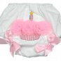 Light Pink Ruffled Cupcake Bloomers (Large)