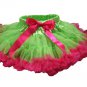 Two-Tone Lime & Hot Pink Petti Skirt (extra large)