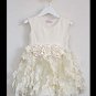 Tiny Trousseau Ivory Blooms Dress (4-6years)