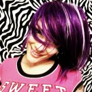 Grape Pixee Stix wig
