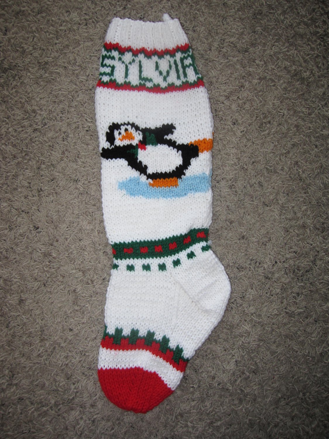 PDF IceSkating Penguin Knitting Pattern