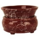 Burgundy Marble Design Tart Warmer
