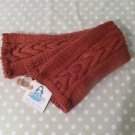 Samantha Girls Knit Pants - Handknit Pants in Coral Size 24-36 Months