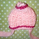 Newborn Infant Baby Hand Knit Hat - Diana