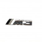 BMW M3 Emblem "METAL" decal badge logo 3D waterproof sticker trunk Chrome High Q