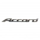 Honda Accord emblem logo decal sign badge 3D waterproof sticker Chrome finished
