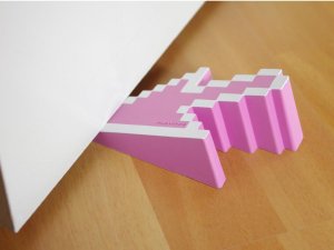 Click Stop Door Stop Rubber(Pink Color)