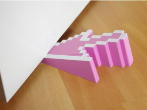 Door Stop Click Stop (Pink)