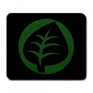 Pokemon Tcg Grass Energy Symbol Mousepad Mp005