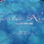 NEW WT COSTA RICA ZID HOVENGA BUTTERFLY BLUE TIE DYED T-SHIRT WOMANS S