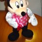 NEW WT HUGE DISNEY MICKEY MOUSE VALENTINE HEART STUFFED ANIMAL