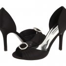 STEVE MADDEN BLACK SATIN SHOES MSRP $79.95 FREE SHIPPING!!!