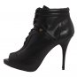 STEVE MADDEN(STEVEN COLLECTION)BLACK LEATHER SHOES MSRP $189.00 FREE SHIPPING!!!