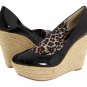 JESSICA SIMPSON BLACK OR LIGHT GOLD PATENT LEATHER SHOES 50% OFF MSRP $75.00 FREE SHIPPING!!