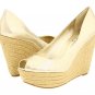 JESSICA SIMPSON BLACK OR LIGHT GOLD PATENT LEATHER SHOES 50% OFF MSRP $75.00 FREE SHIPPING!!