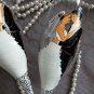Set of 2 Personalized Champagne glasses Wedding Valse