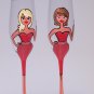 Bridal shower party Toasting Flutes