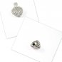 Sterling Silver CZ Pendant Heart