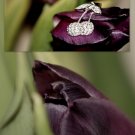 Sterling Silver CZ Pendant Cherries