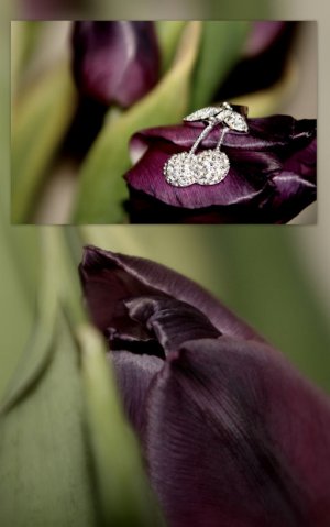 Sterling Silver CZ Pendant Cherries
